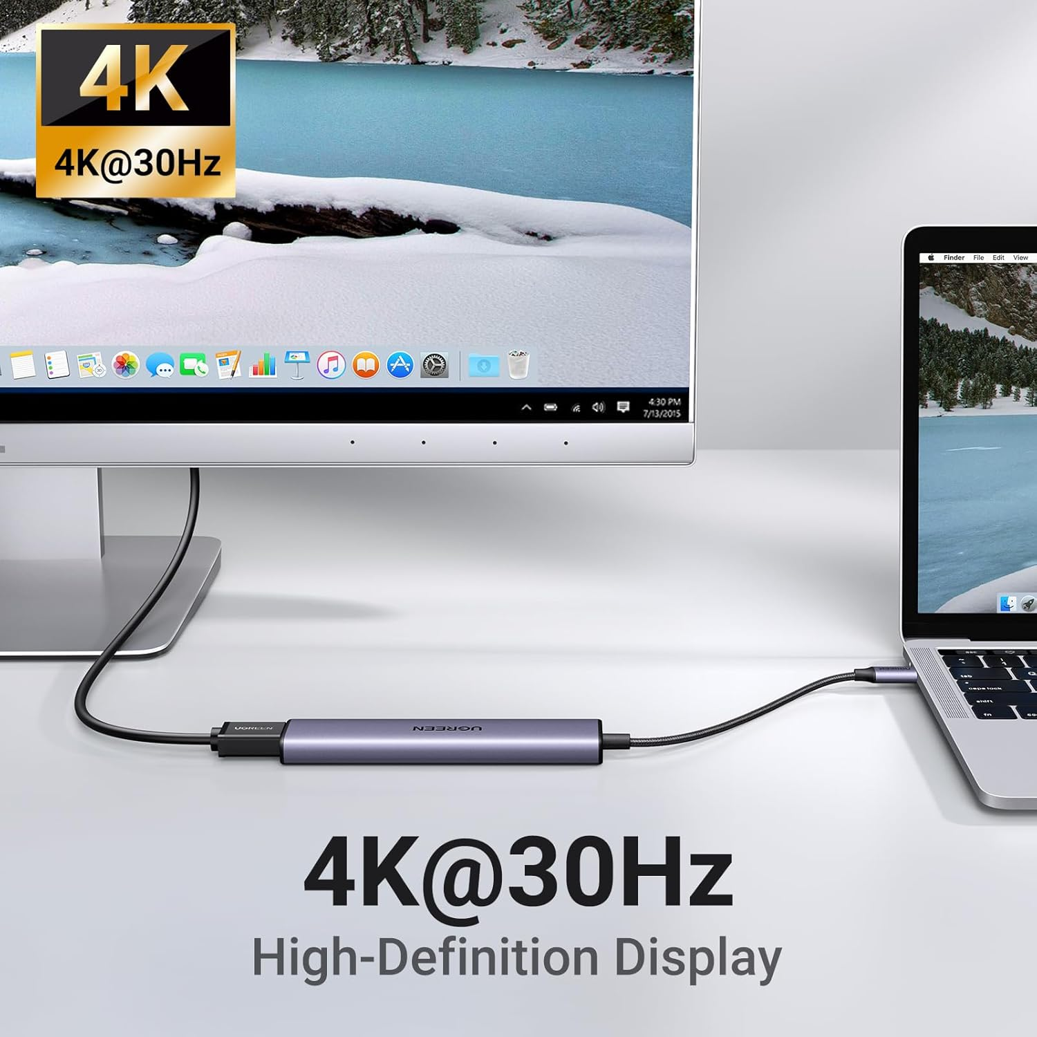 Ugreen CM478 USB-C to HDMI HUB Adapter Ugreen CM478 USB-C to HDMI HUB Adapter